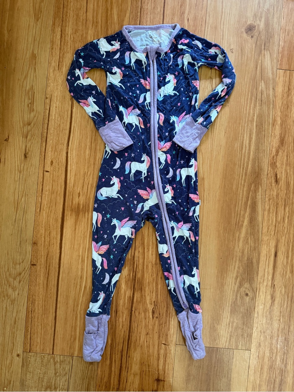 Little sleepies unicorn girly zippy 18-24 months